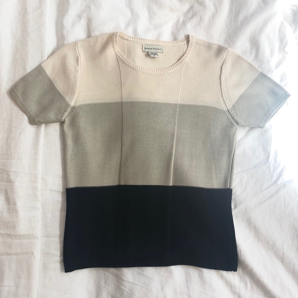 Banana Republic Knit Block Color Sweater